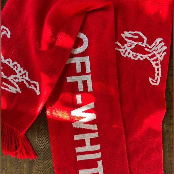 off white virgil abloh scorpion scarf SS2017 - Picture 2 of 5